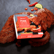 1KG - PORK LOIN RIBS PERI PERI