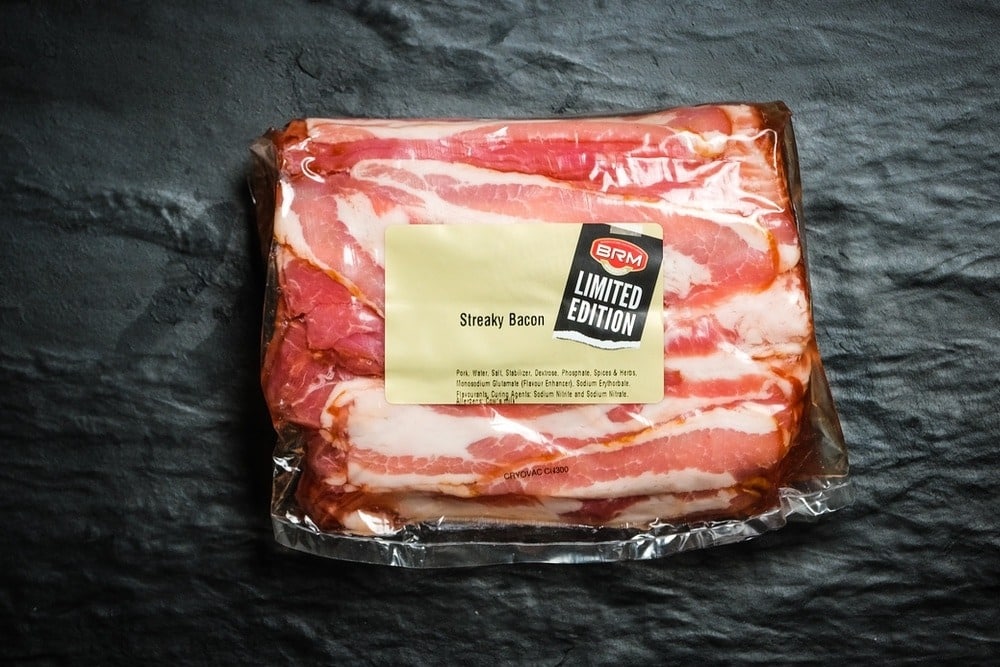Raw Streaky Bacon