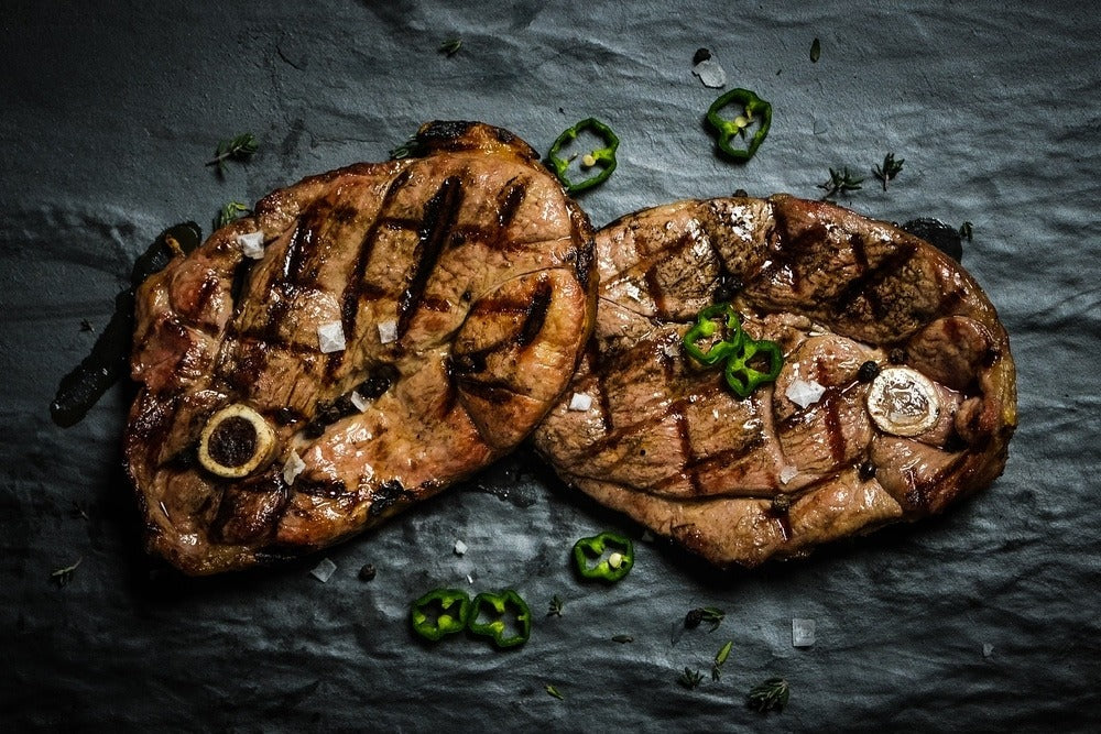 Grilled Lamb Leg Chops