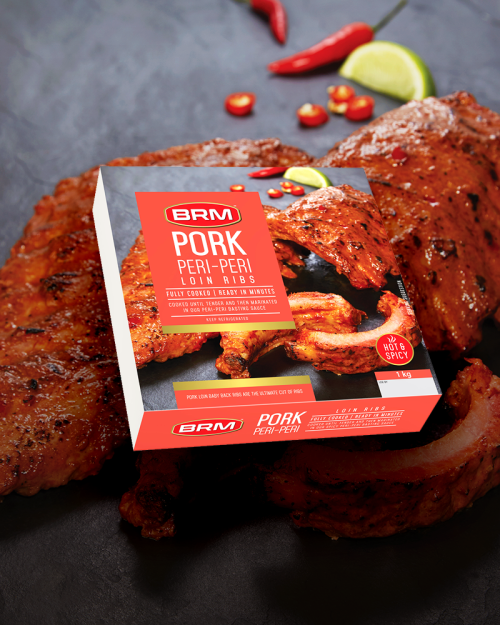 1KG – PORK LOIN RIBS PERI PERI