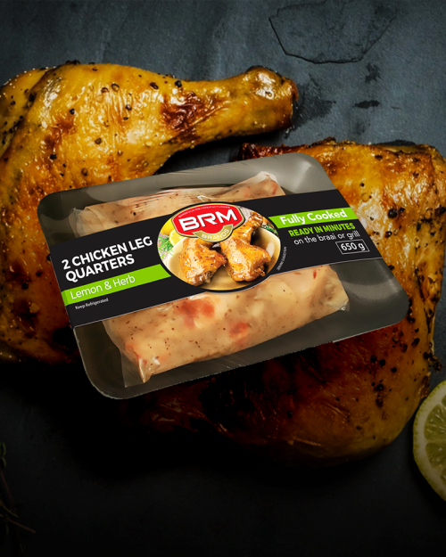 CHICKEN LEG QUARTERS – LEMON & HERB