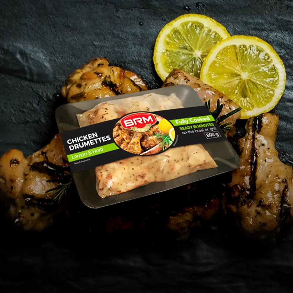 CHICKEN WING DRUMETTES – LEMON & HERB