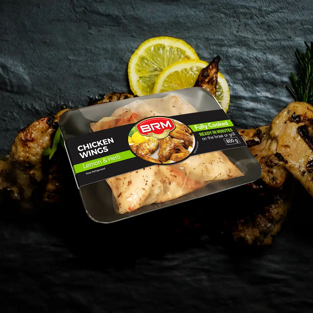 CHICKEN WINGS – LEMON & HERB