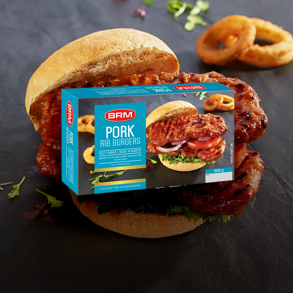 PORK RIB BURGER