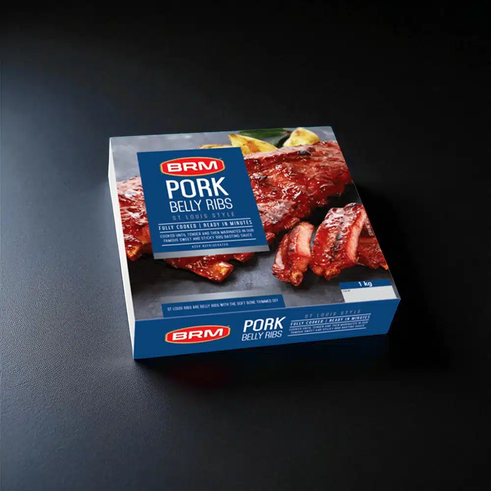 1kg – PORK BELLY RIBS – ST LOUIS STYLE