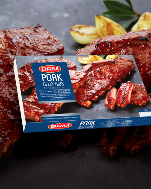 2KG – PORK BELLY RIBS – ST LOUIS STYLE