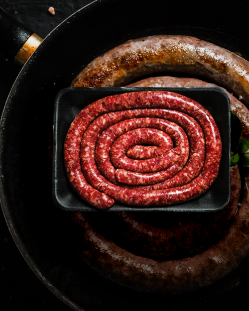 1KG – BEEF BOEREWORS