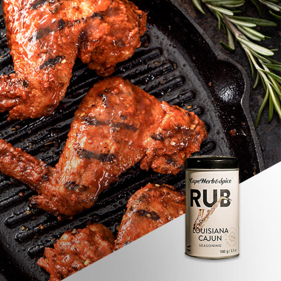 100G CAPE HERB AND SPICE LOUISIANA CAJUN RUB